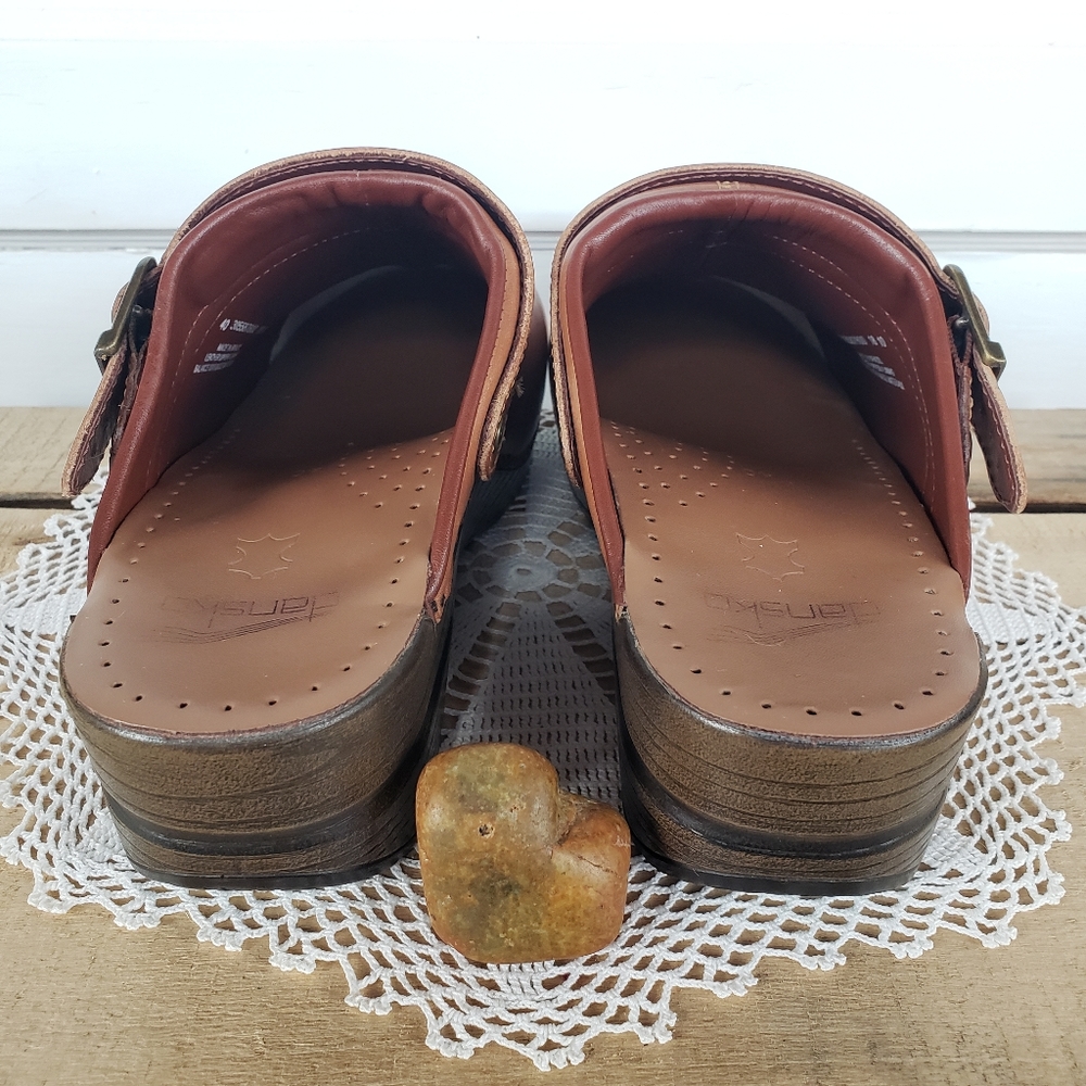 **SOLd*thankyou🌹Dansko Honey Clogs "Ingrid"▪︎Sling-back Braided Mule Slide•EU40 - Picture 6 of 15